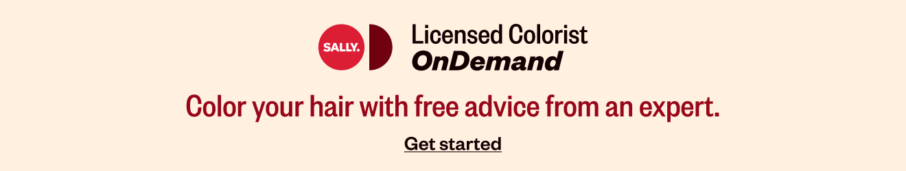 Free hair color advice from a Licensed Colorist OnDemand.