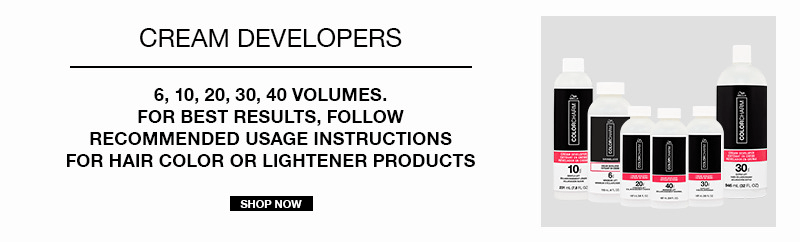 Cream developers 10, 20, 30, 40 volumes. For best results, follow recommended usage instructions. Shop now