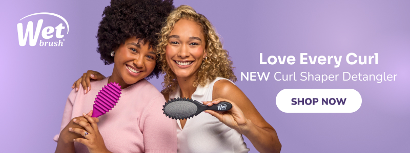 Love Every Curl. NEW Curl Shaper Detangler. SHOP NOW.