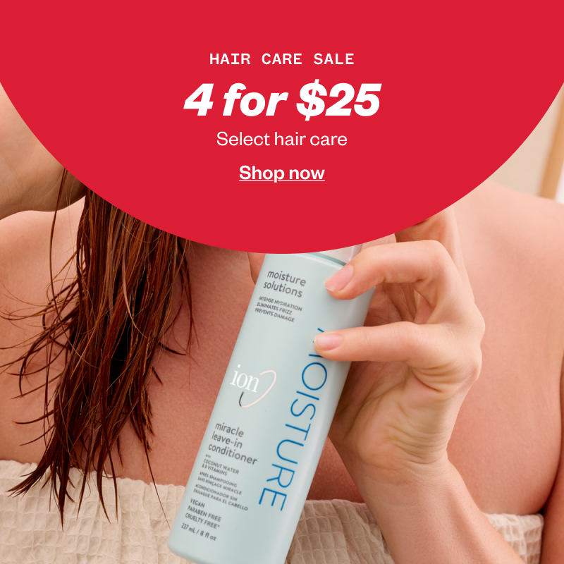 4 for $25 select hair care