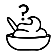 icon depicting bowl of hair color with question mark
