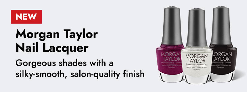 Morgan Taylor Nail Lacquer. Gorgeous shades with a silky-smooth, salon-quality finish.