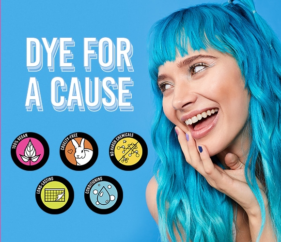 DYE FOR A CAUSE NO HARSH CHEMICALS or animal testing