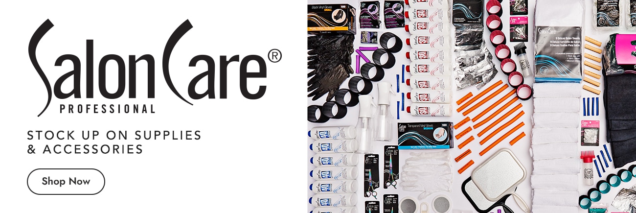 Salon Care Professional. Stock up on supplies and accessories.