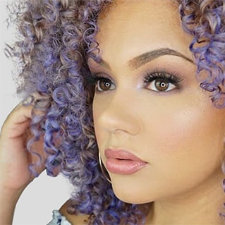 Lilac Ringlets look