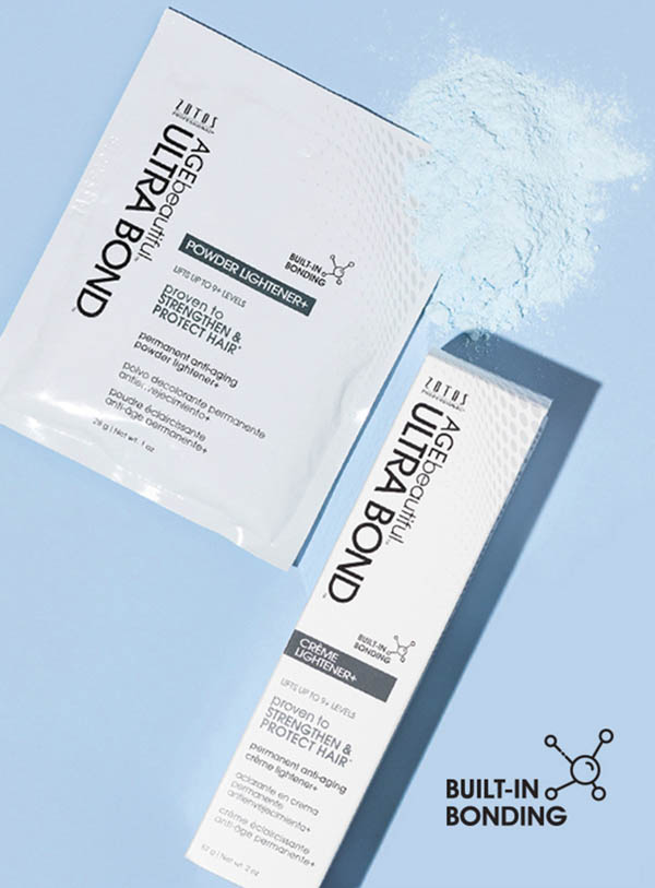Image of Age Beautiful Bond Repair packet and box