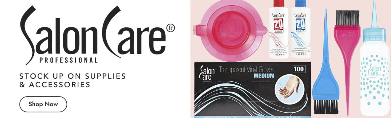 Salon Care Professional. Stock up on supplies and accessories.