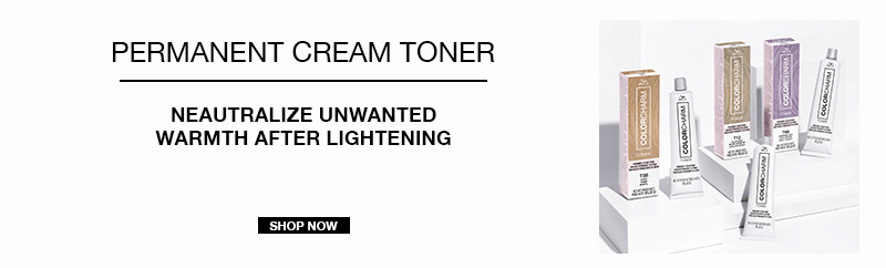 Permanent cream toner neautralize unwanted warmth after lightening. Shop now