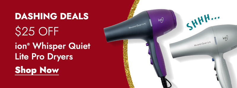 Whisper quiet hair dryer hot sale