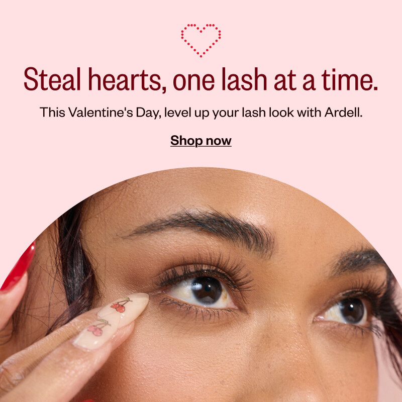 Steal hearts, one lash at a time. This Valentine's Day, level up your lash look with Ardell. Shop now.