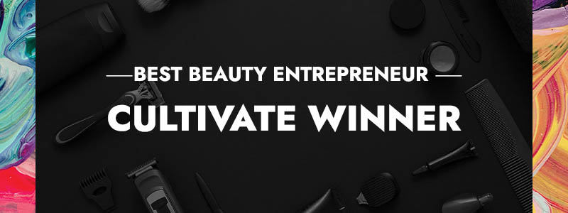 Best Beauty Entrepreneur. Cultivate Winner