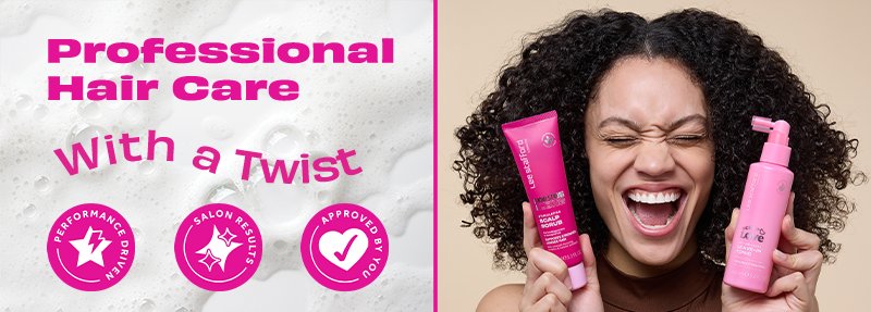 Professional Hair care. With a Twist.