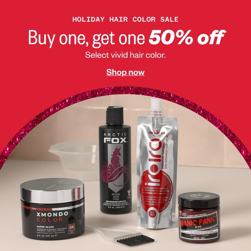 Buy one, get one 50% off select vivid hair color