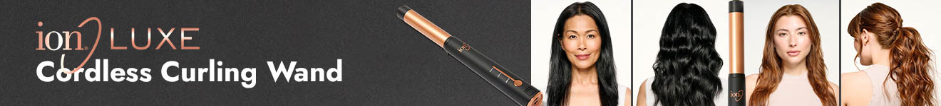 ion Luxe Cordless Curling Wand
