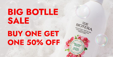 Buy One Get One 50% Off Big Bottle Sale