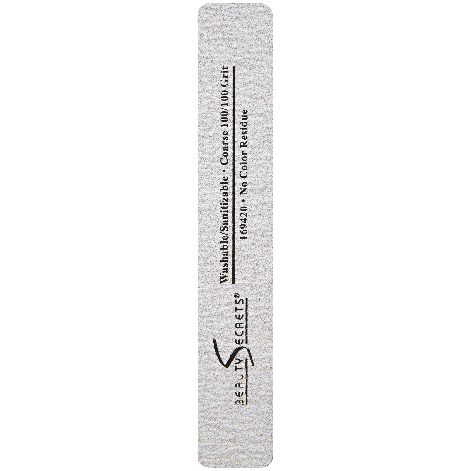 100/180 Rectangle Zebra Cushion Nail File 100/180 Rectangle Zebra Cushion Nail File