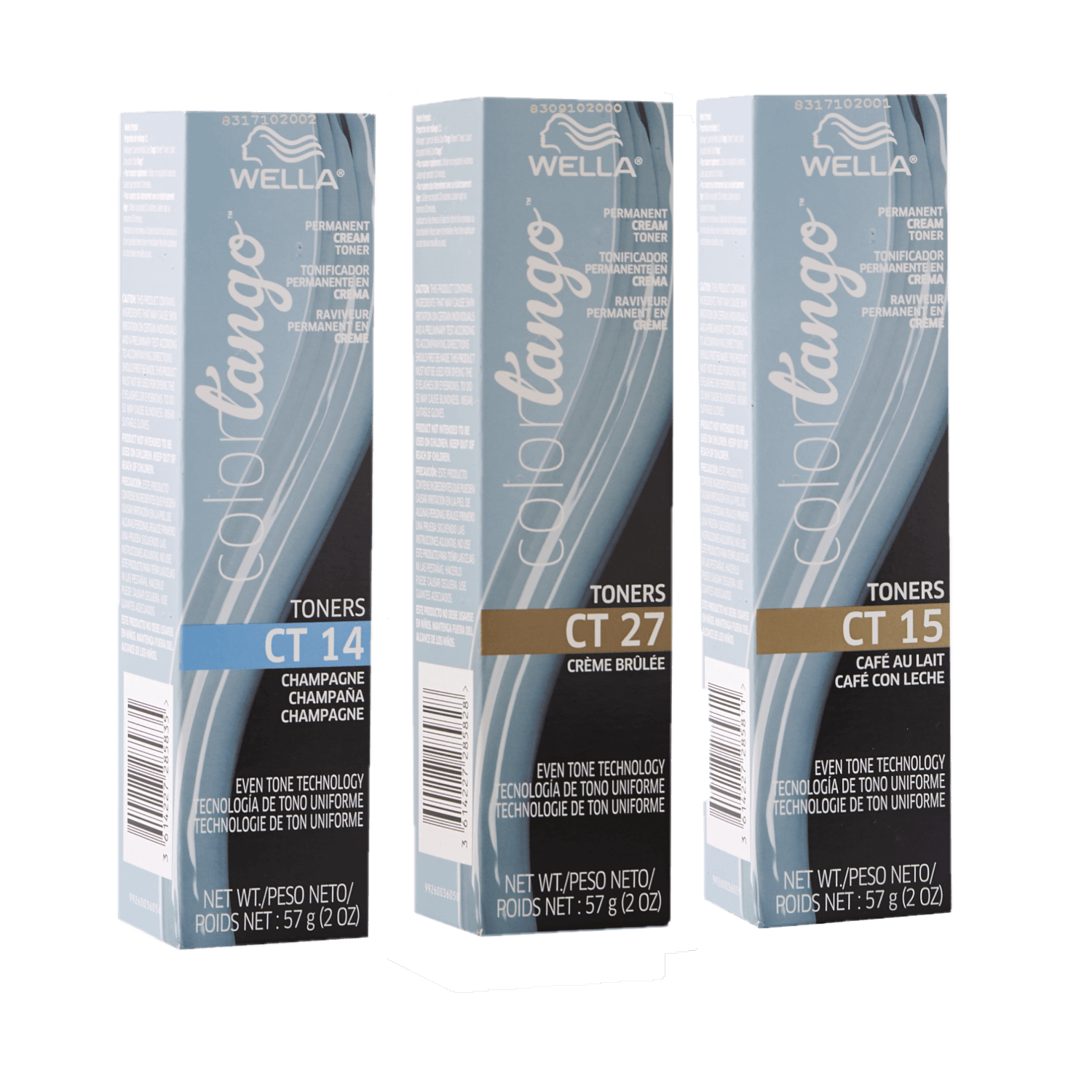 Wella Permanent Cream Toners By Color Tango Toner Developer