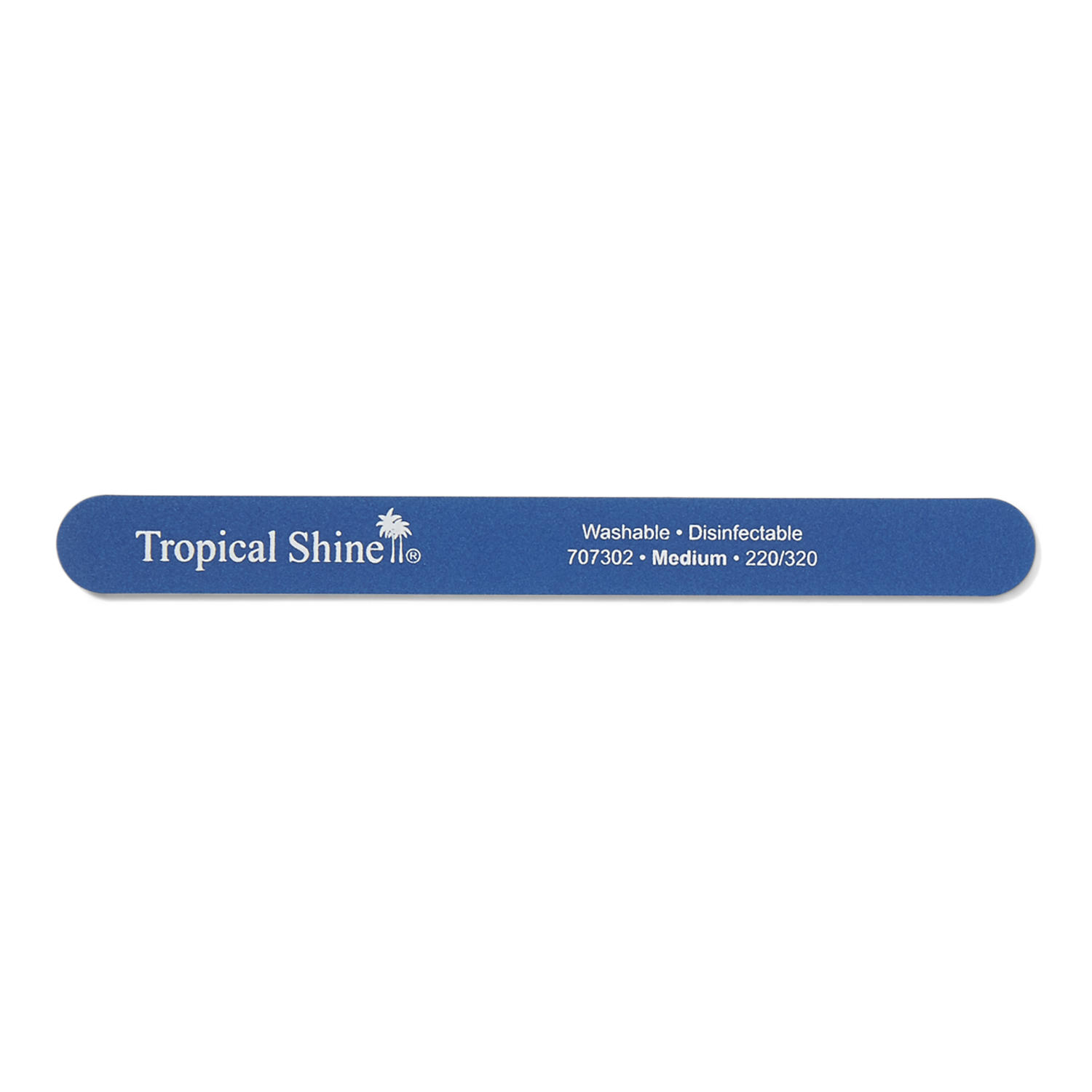 100/180 Rectangle Zebra Cushion Nail File