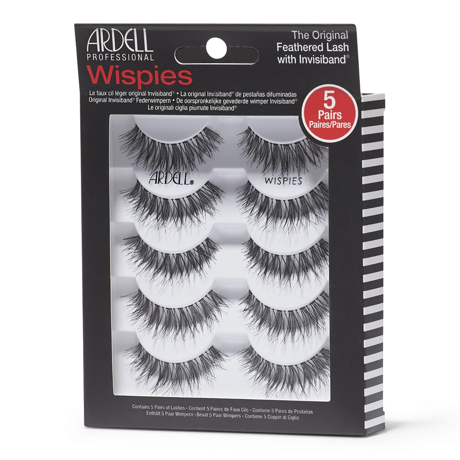 5-Pack of Black Wispies Lashes by Ardell | Eyelash ...