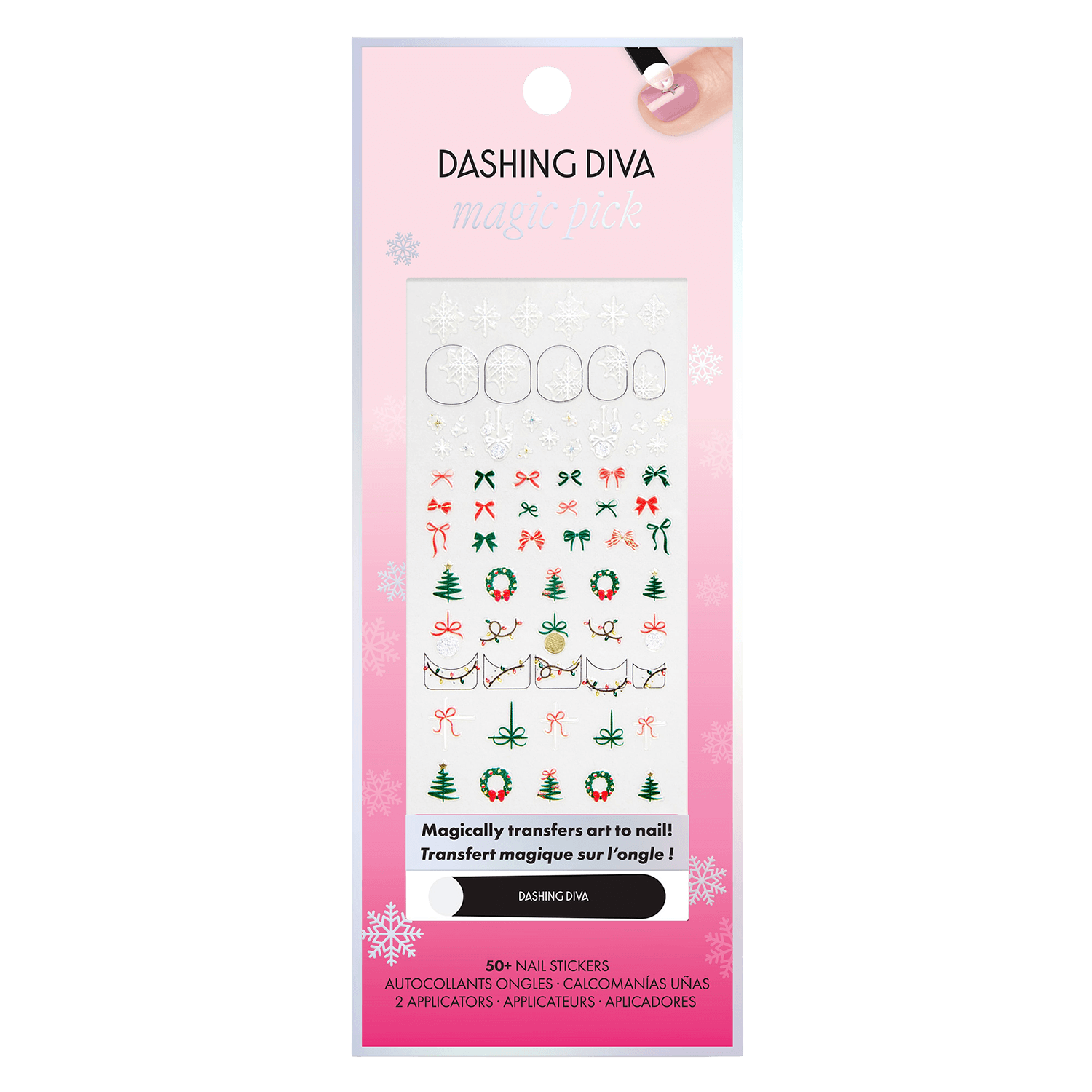 Heartwarming Embellishments - Magic Pick Nail Accessories by Dashing Diva Green
