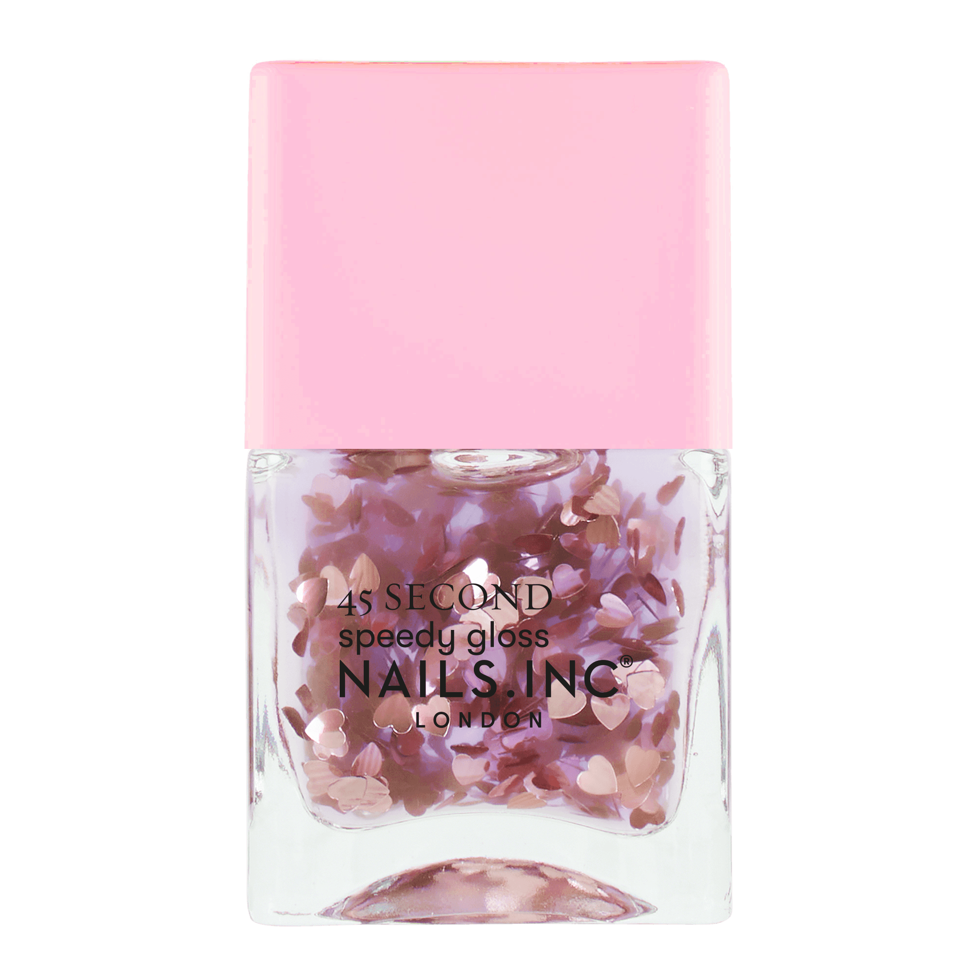 Margot Heart Topper - 45 Second Speedy Gloss Nail Polish US