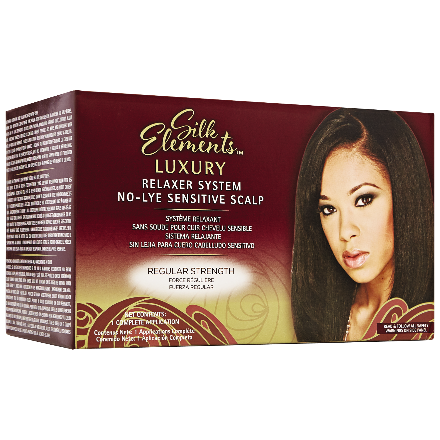 Silk Elements No Lye Sensitive Scalp Relaxer System Regular