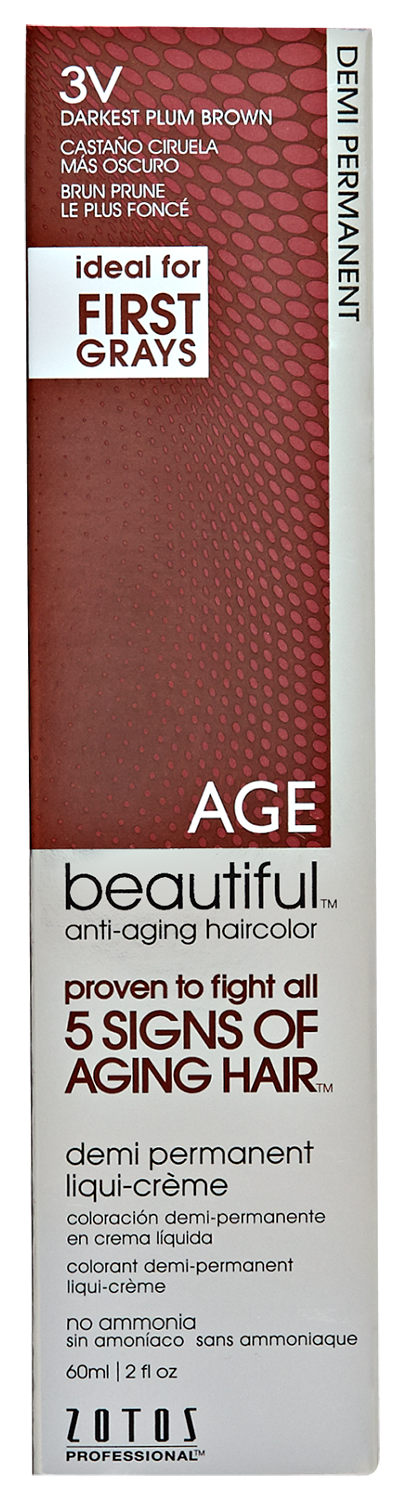 Age Beautiful Permanent Hair Color Chart