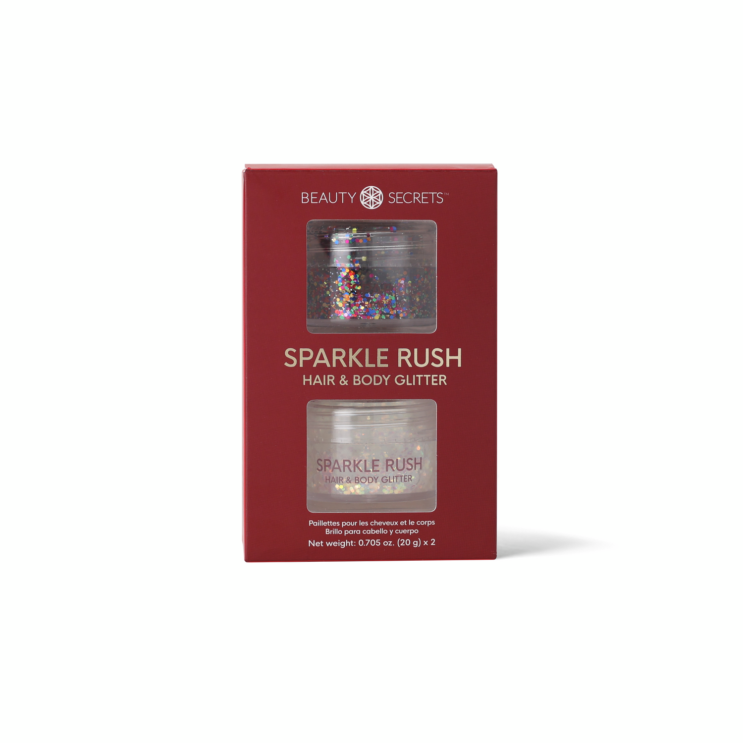 Beauty Secrets Sparkle Rush Hair & Body Glitter