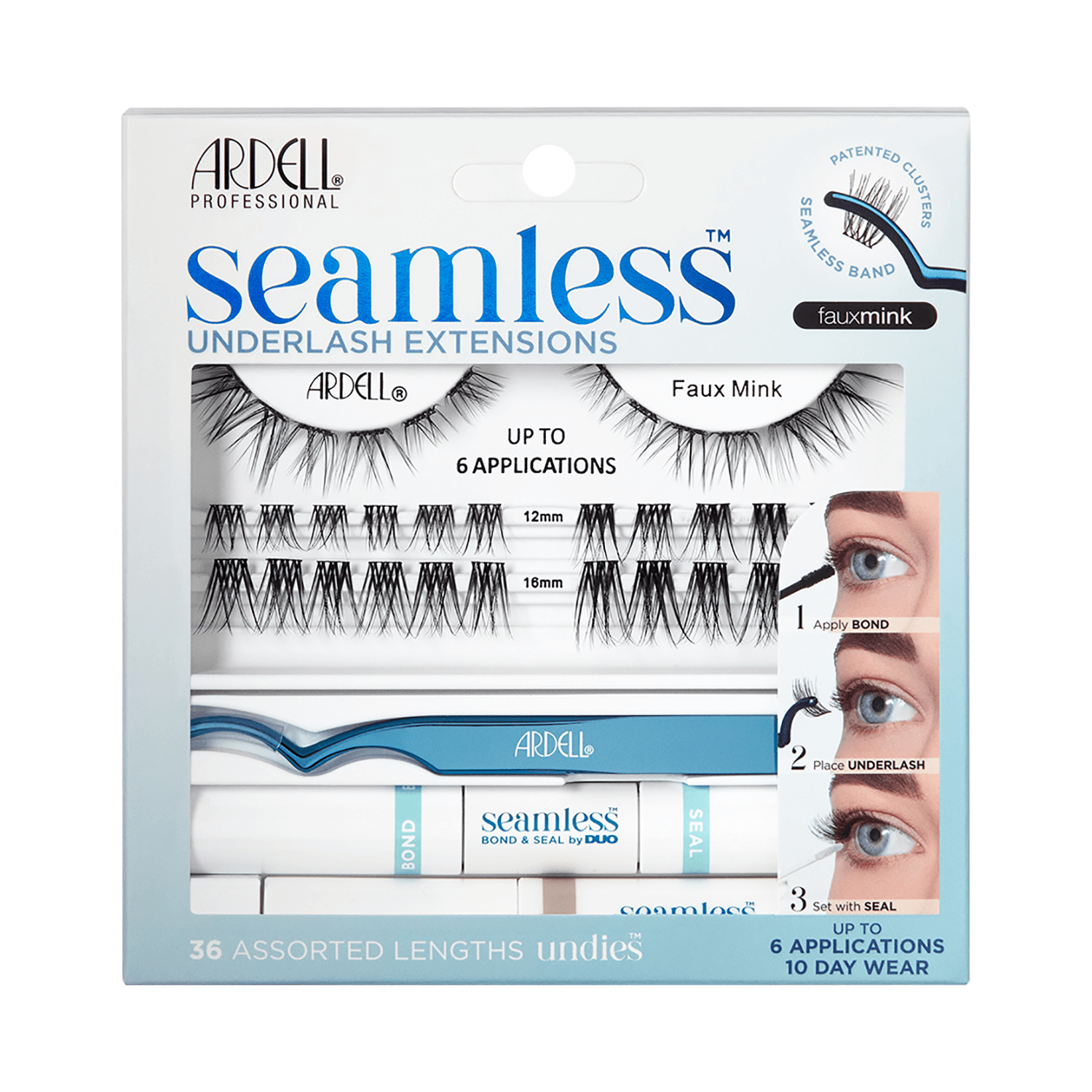 Seamless Naked Underlash Extensions Kit