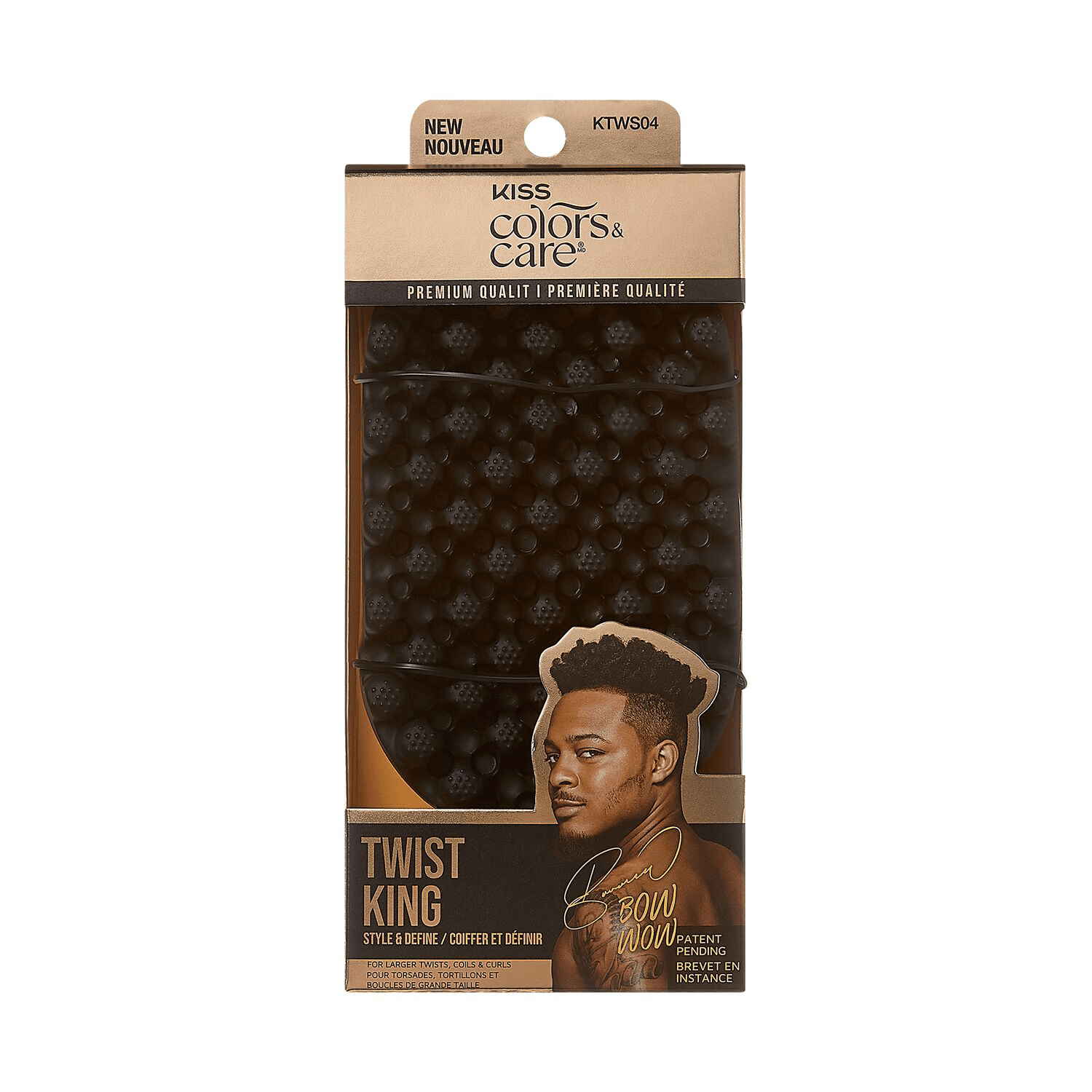 Kiss Colors & Care Style & Define Twist King Premium Twist Tool, Black | CVS