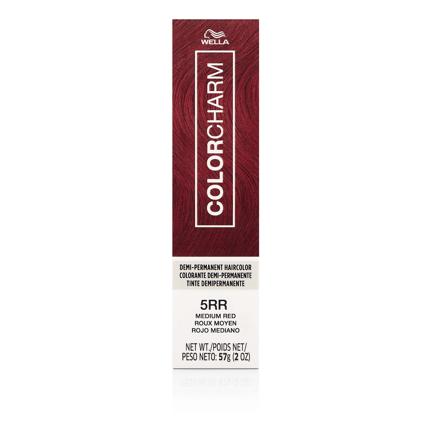 Wella Colorcharm Demi-Permanent Cream Hair Color - 5RR Medium Red