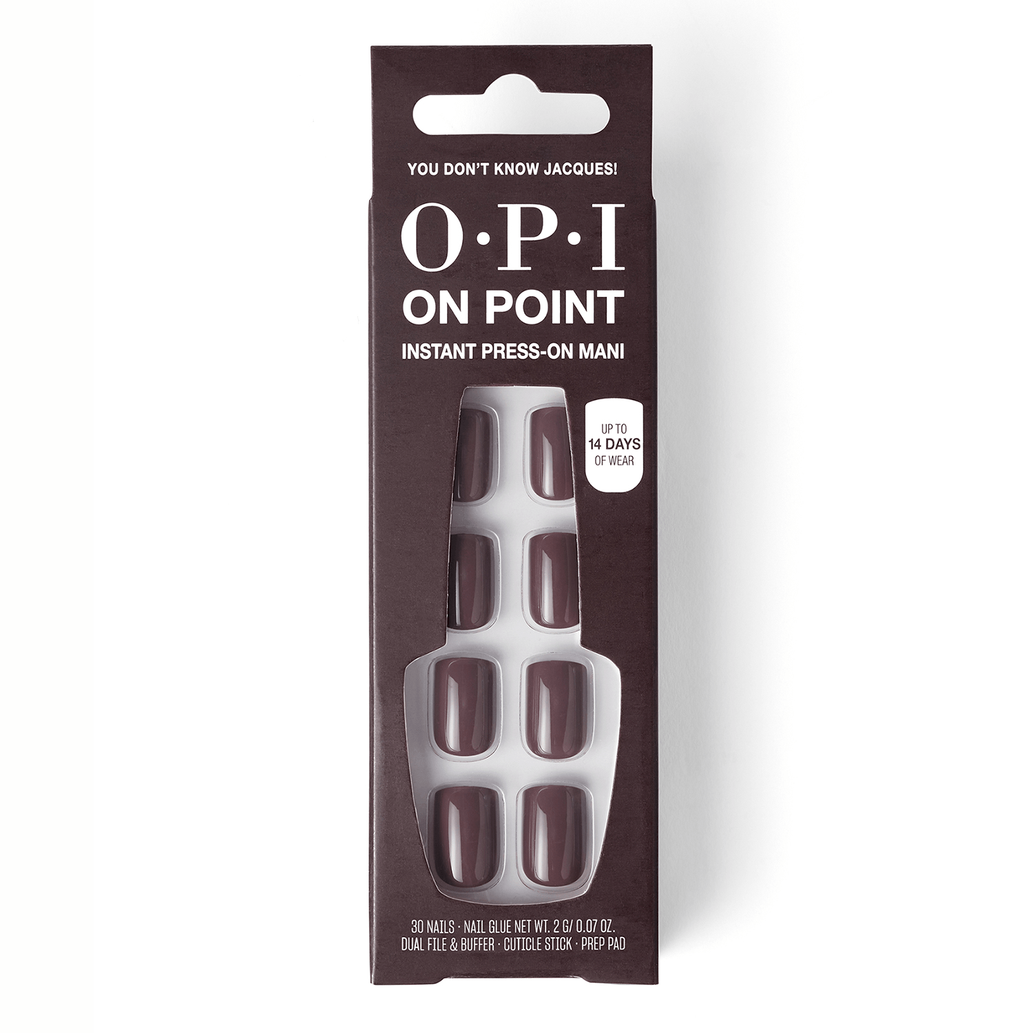 OPI On Point You Don’t Know Jacques! Press-On Nails