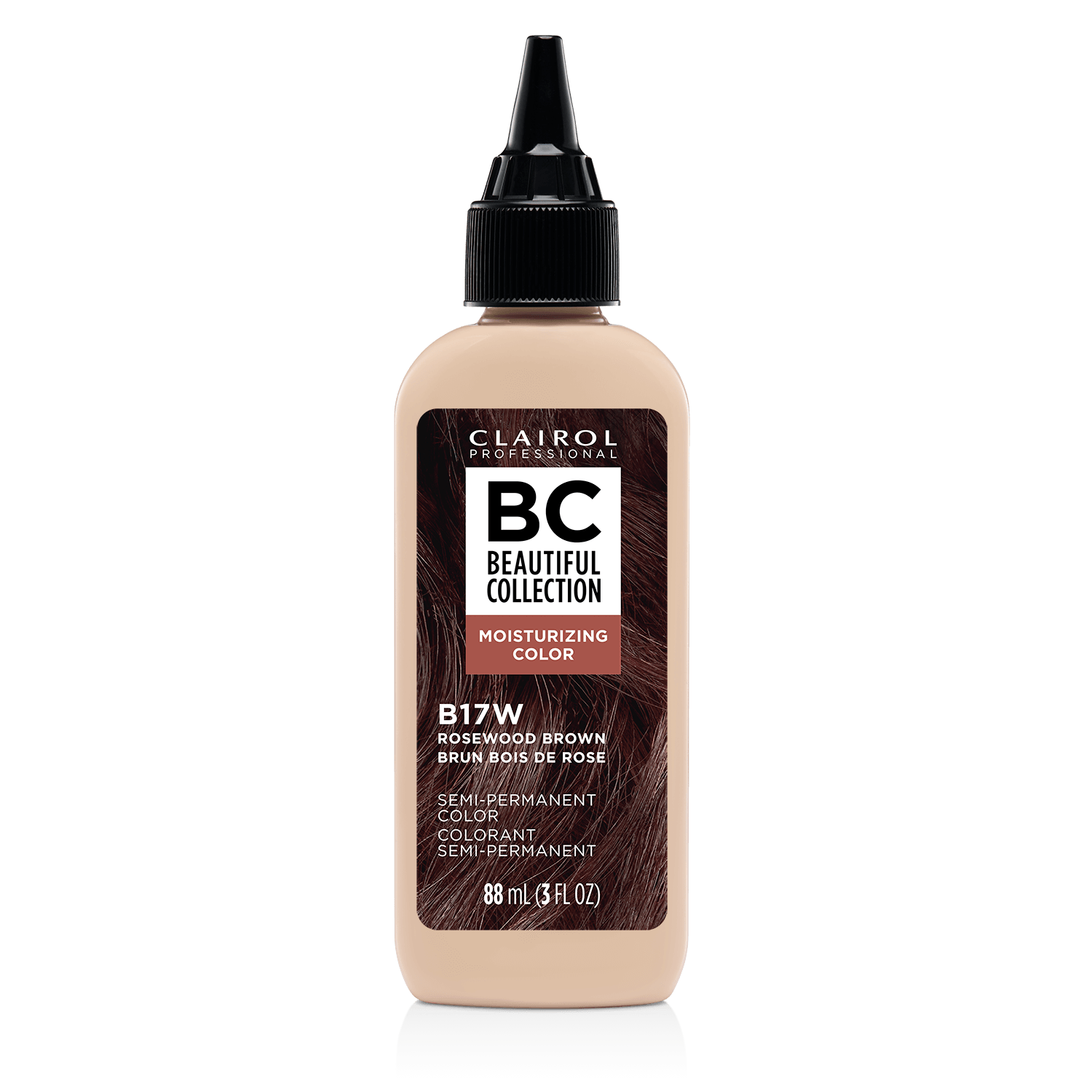 Clairol Professional B17W Rosewood Brown Semi Permanent Moisturizing Hair Color 3 oz