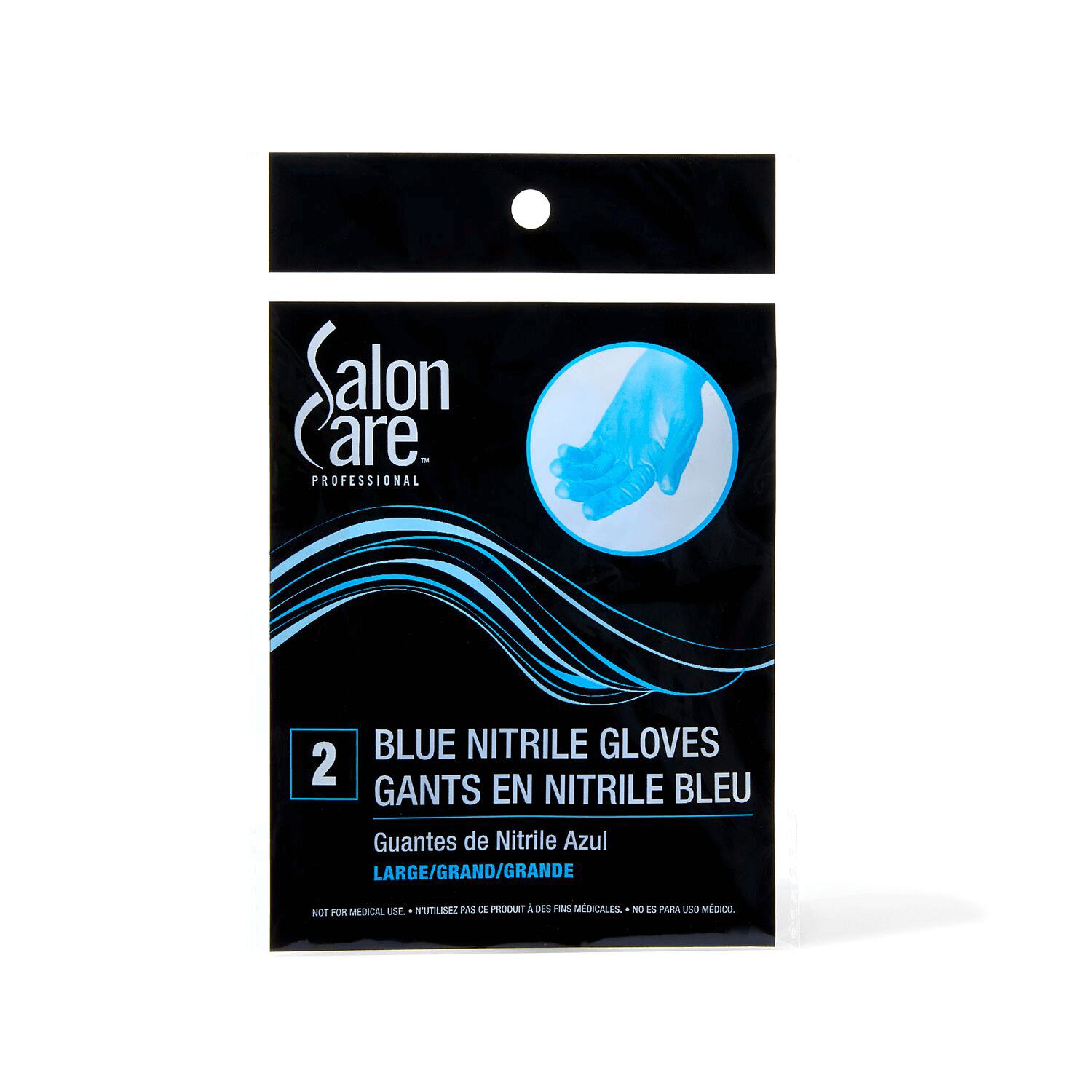 Medium 10ct Black Nitrile Gloves