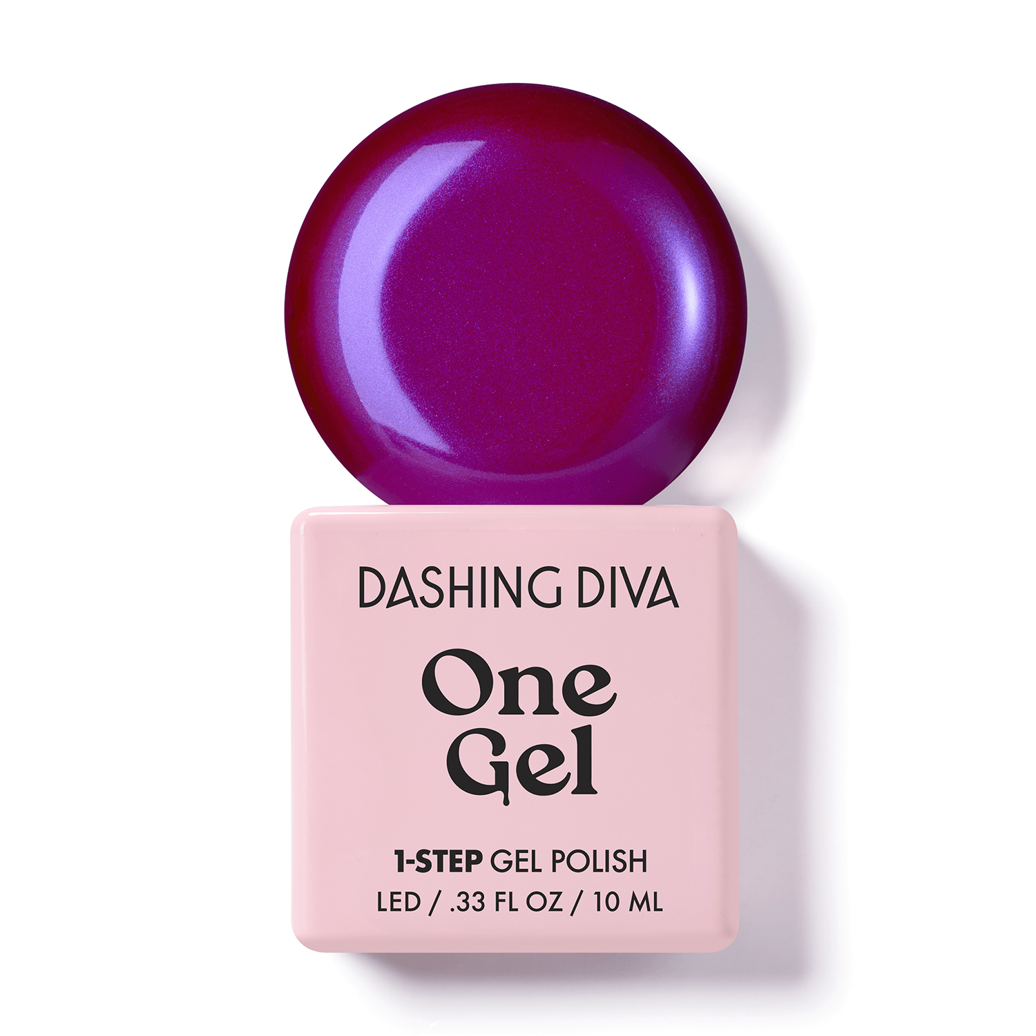 Dashing Diva One Gel Glitter Polish - Hype