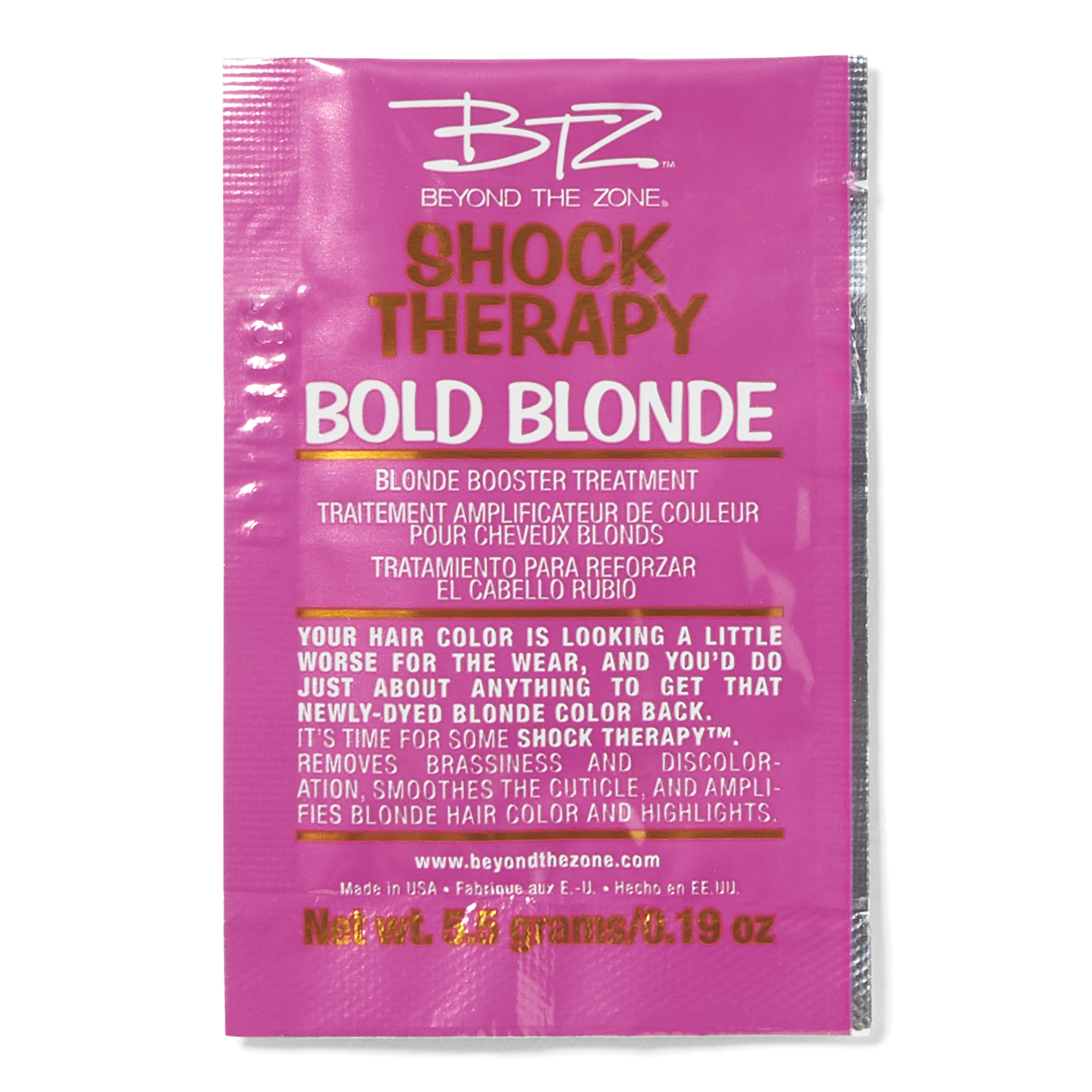 The Zone Shock Therapy Bold Blonde Treatment