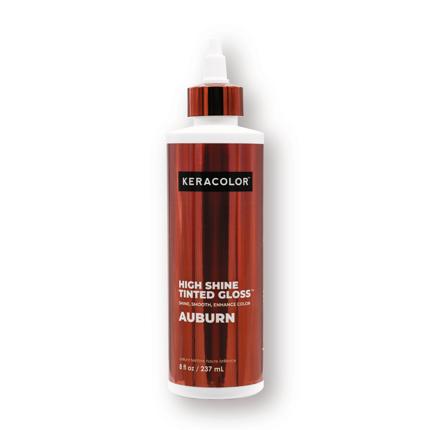 Keracolor High Shine Tinted Gloss - Auburn, One Size, Orange