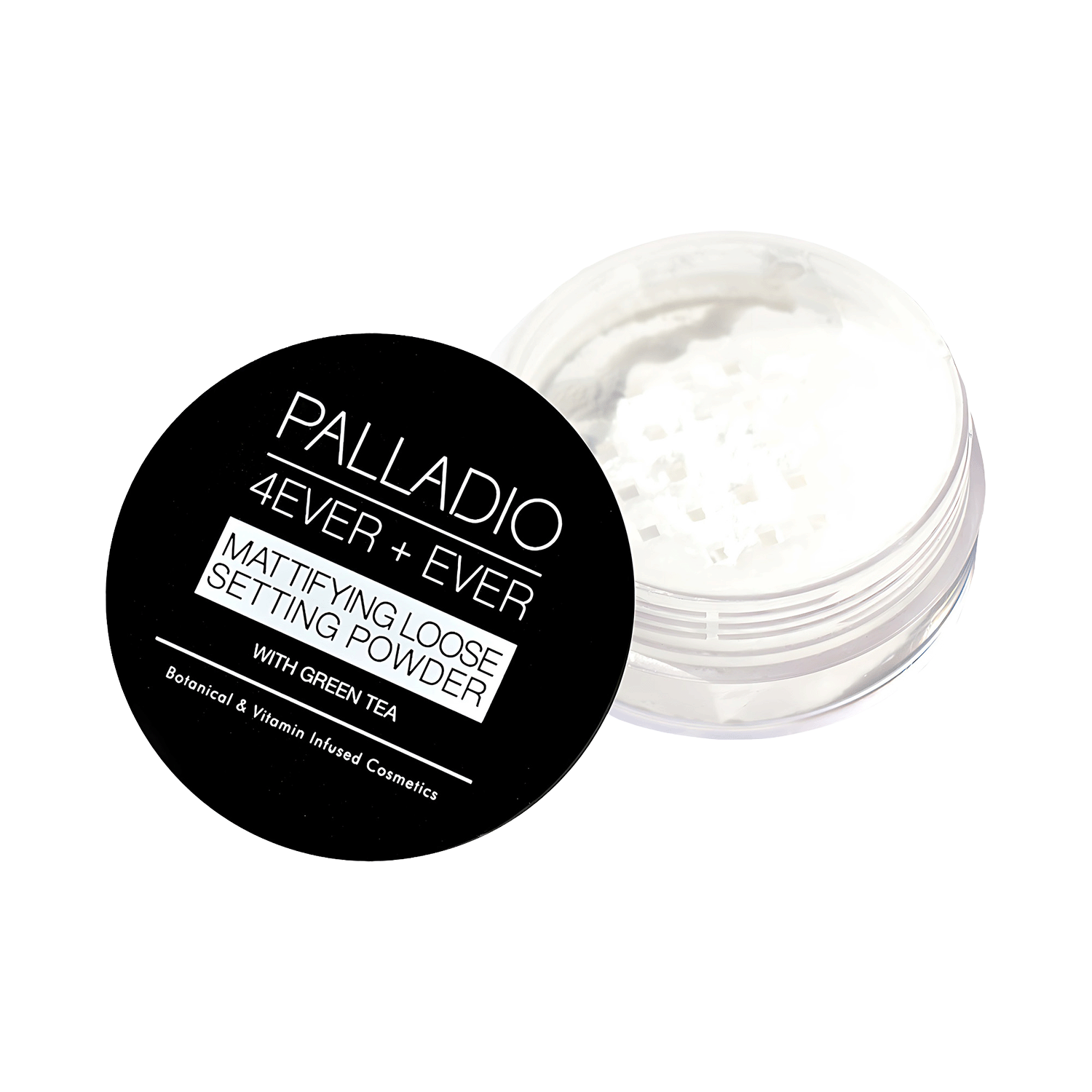 Palladio Mattifying Setting Powder, Translucent - 0.21 oz - White
