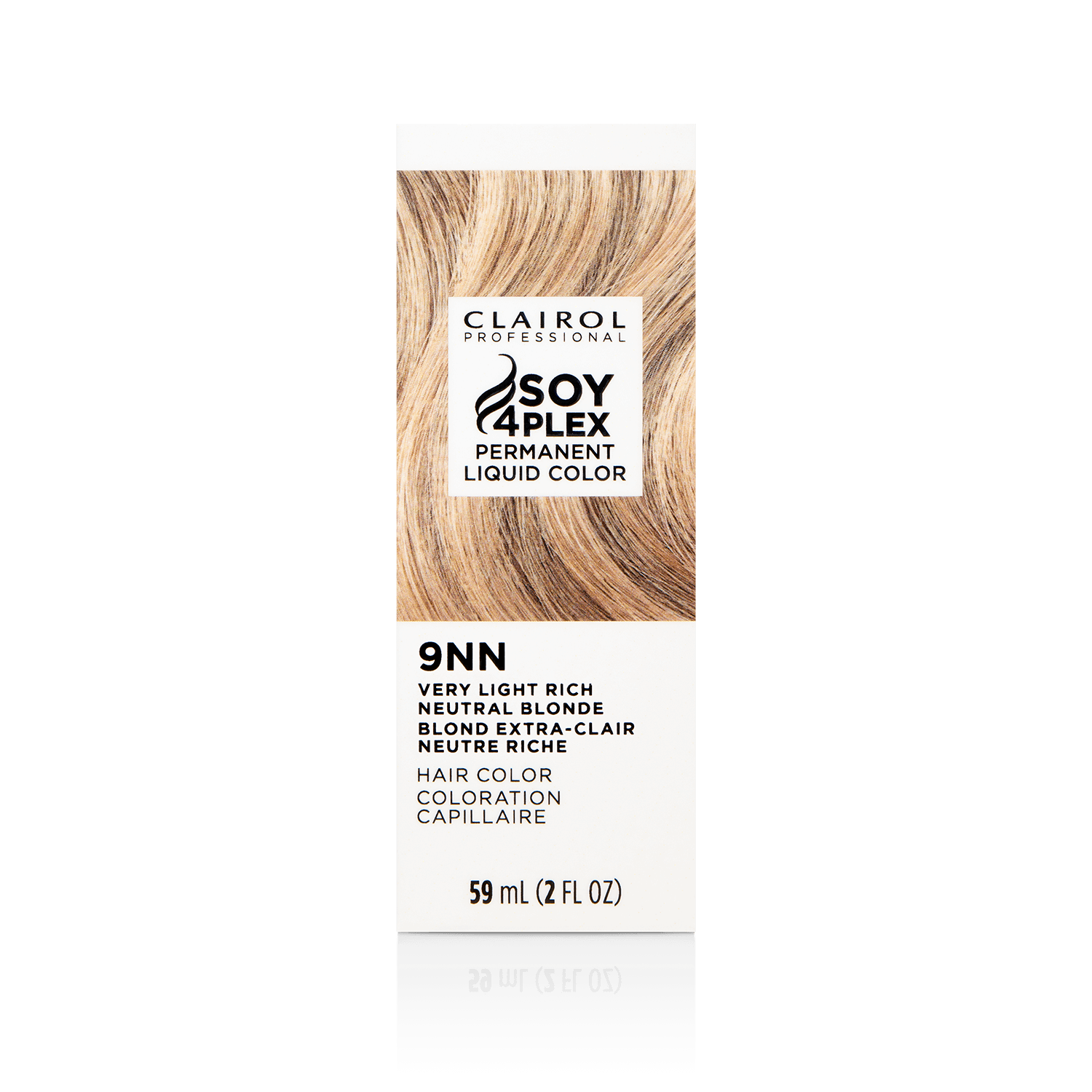 Clairol Professional 9NN Very Light Rich Neutral Blonde Permanent Liquid Hair Color 2 oz