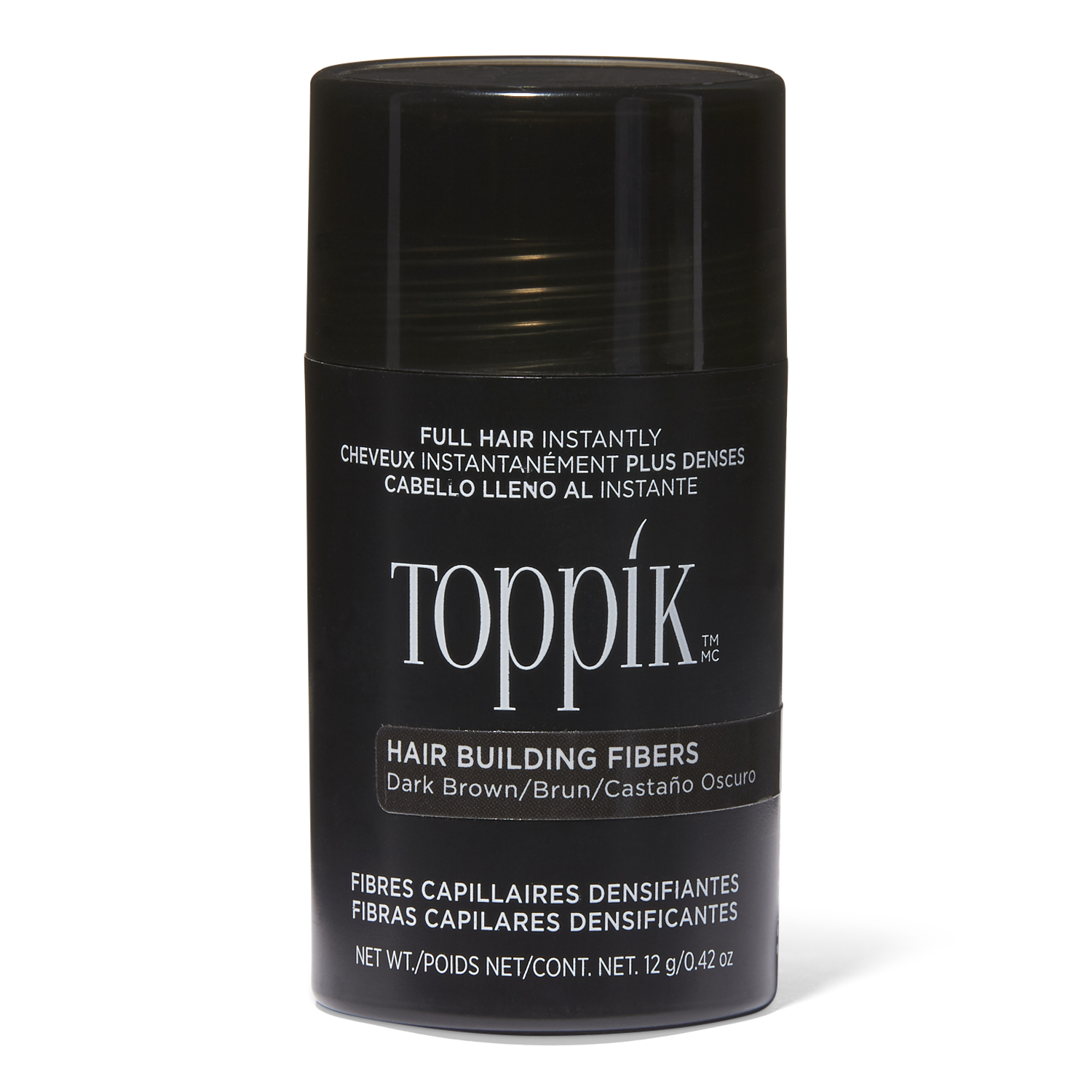 Toppik Hair Building Fibers, Dark Brown - 0.42 oz | CVS