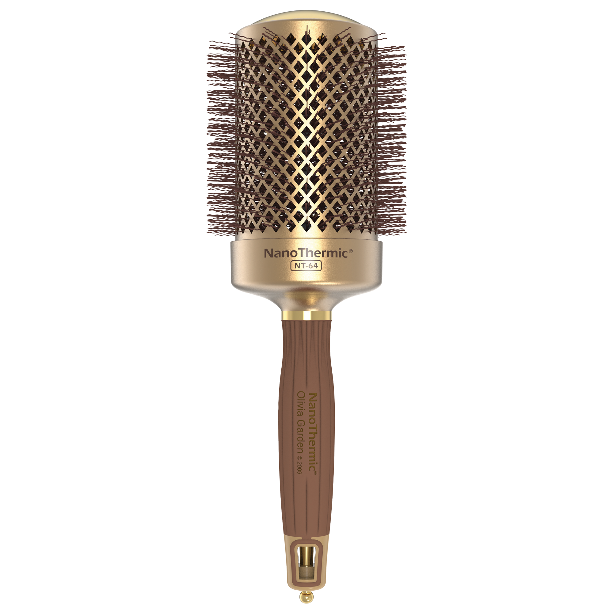 Olivia Garden NanoThermic Ceramic + Ion Thermal Brush 2 3/4 Inch