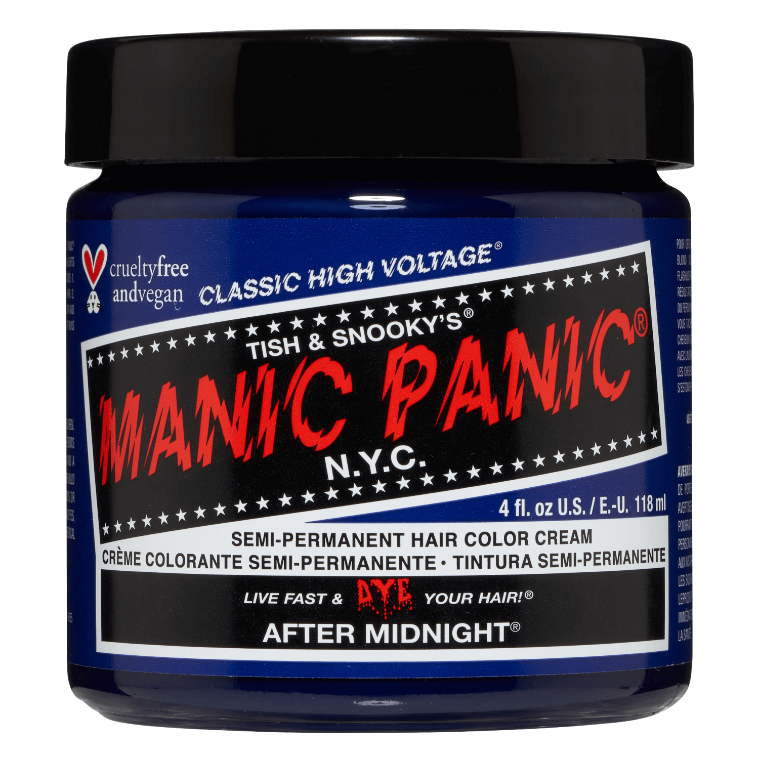 After Midnight Blue - Manic Panic Semi-Permanent Hair ...