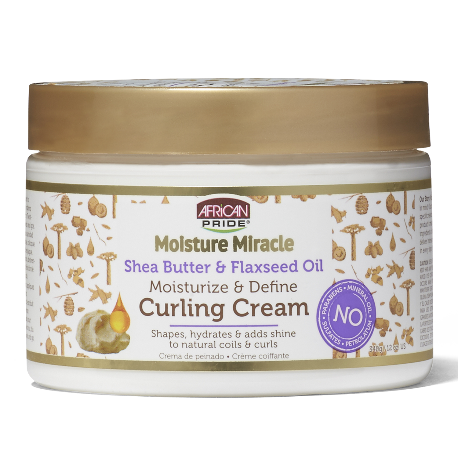 African Pride Moisturize & Define Curling Cream by Moisture Miracle