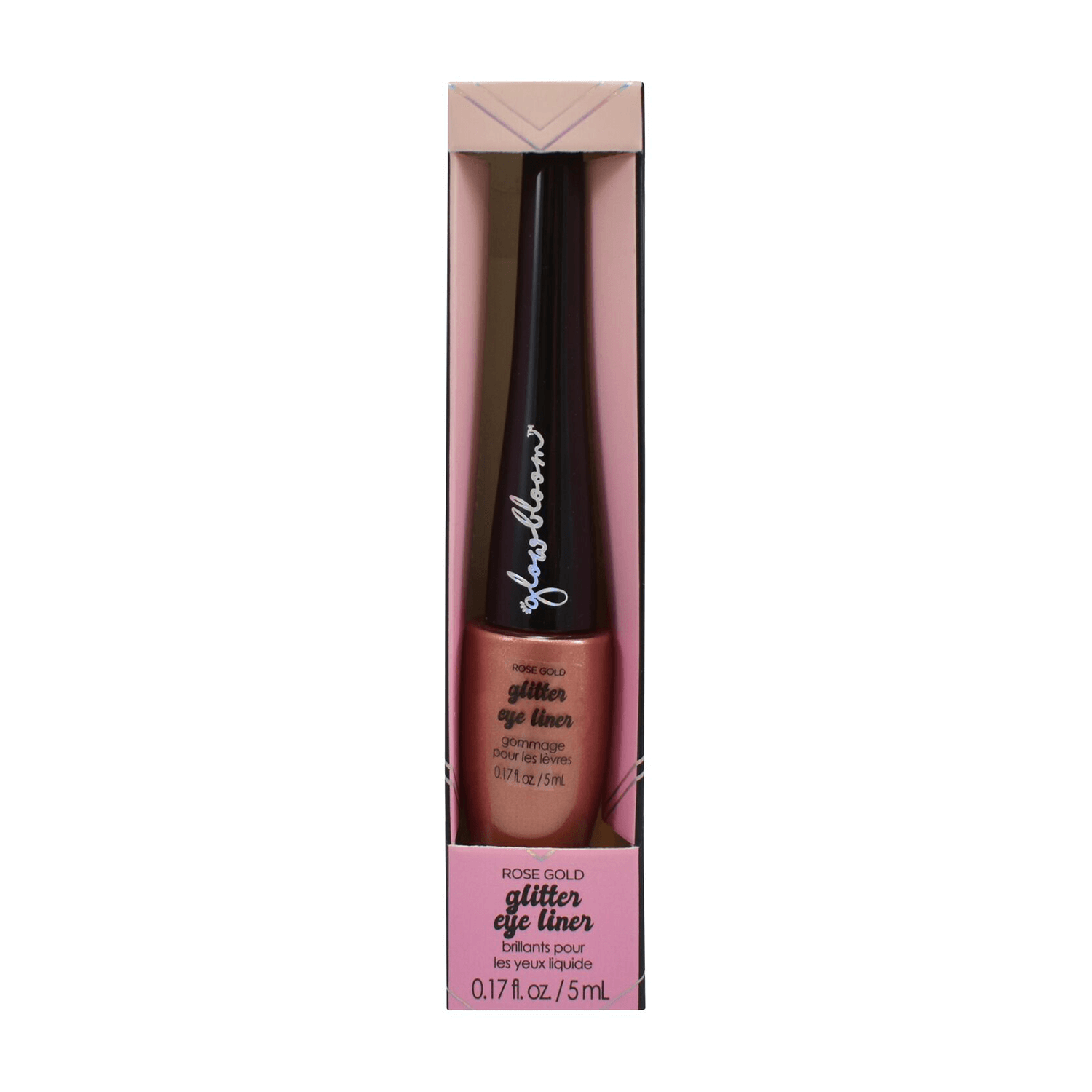 Glowbloom Rose Gold Liquid Glitter Eyeliner