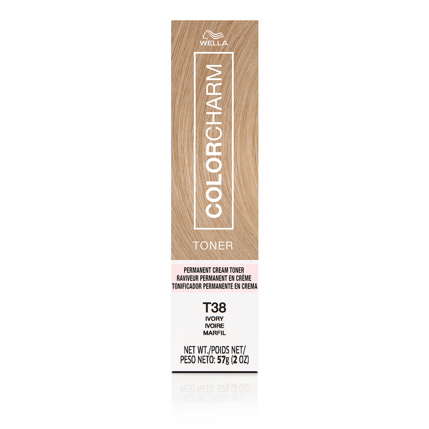 Wella Colorcharm Permanent Creme Toner - T38 Ivory