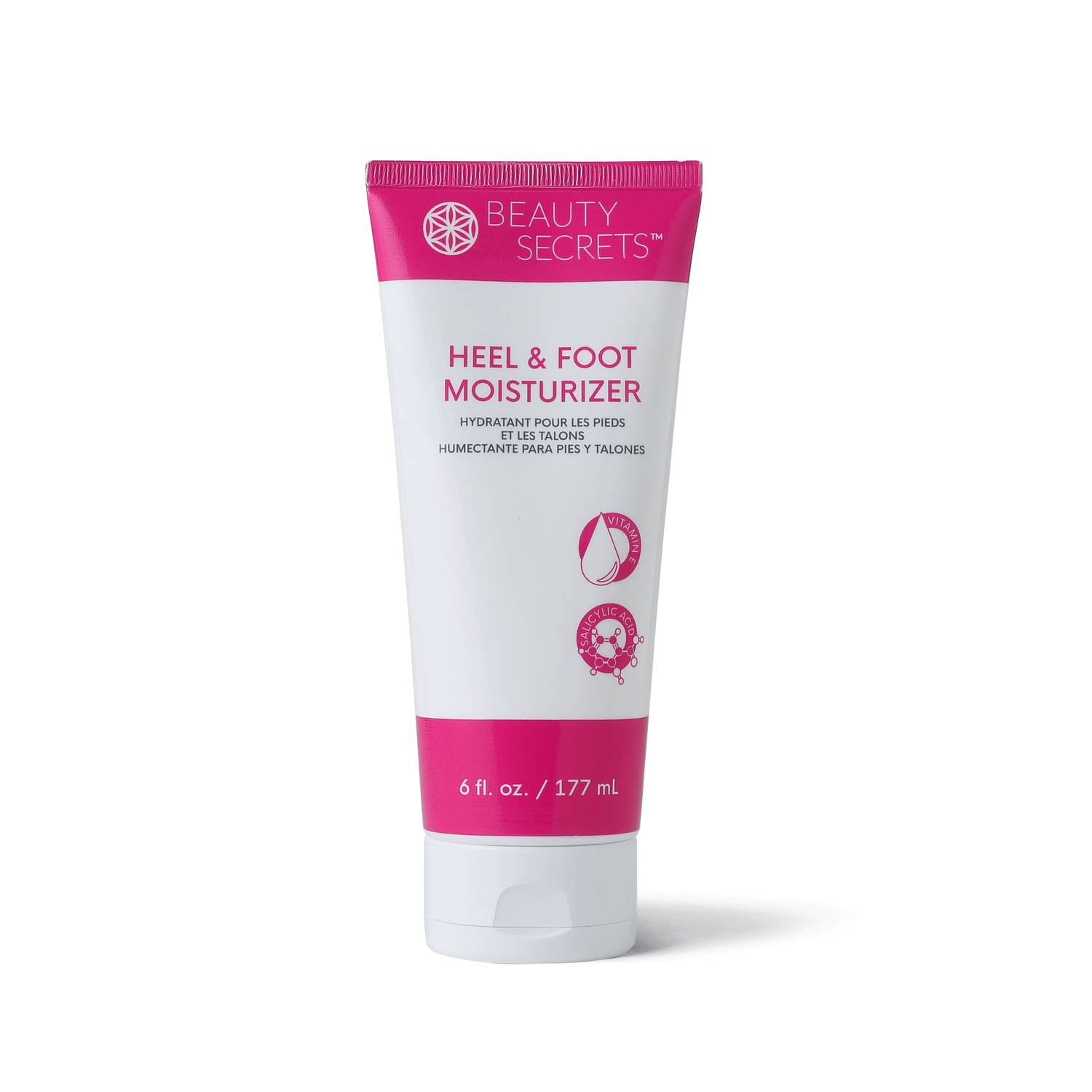 Beauty Secrets Heel & Foot Moisturizer 6 oz