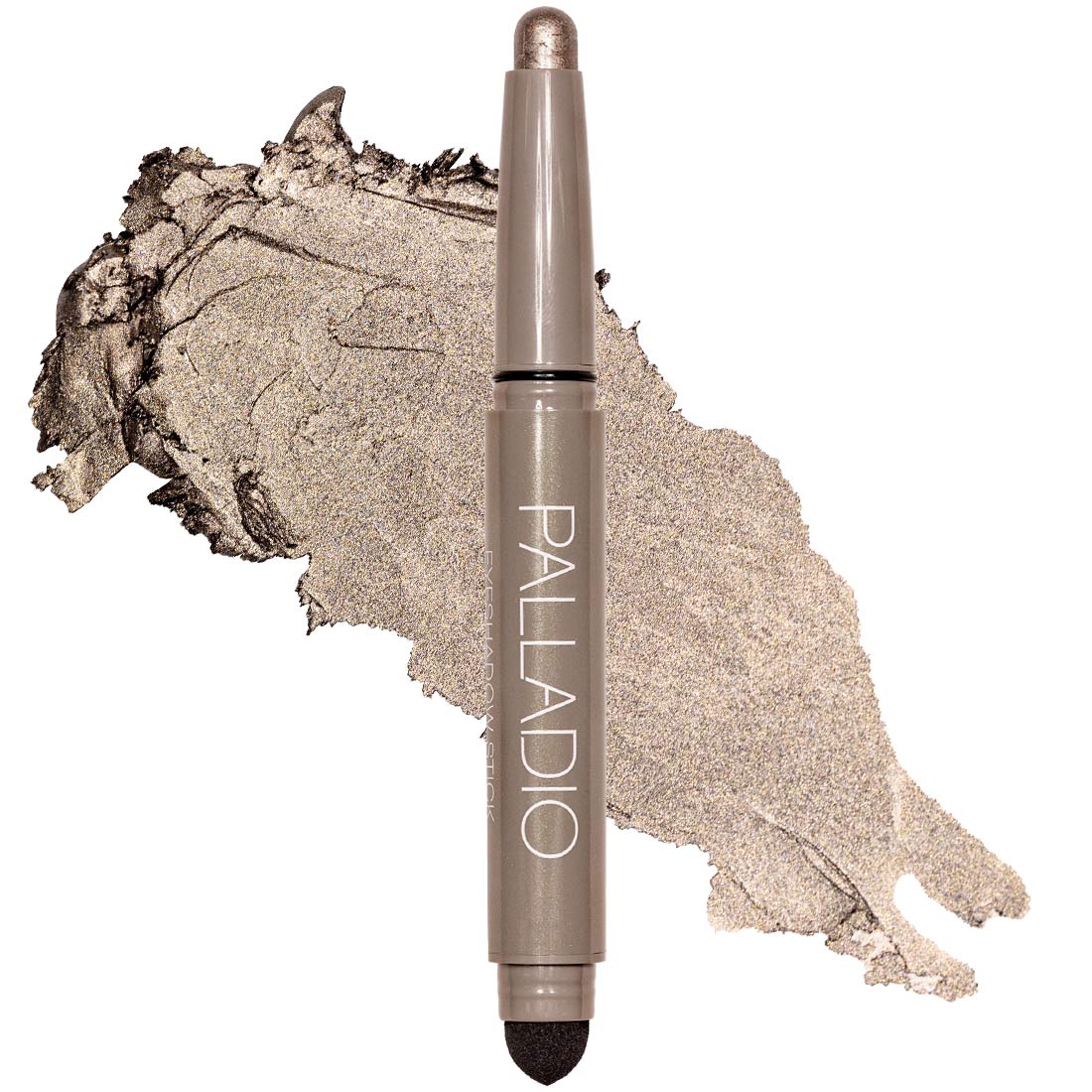 Palladio Beauty Eyeshadow Stick with Sponge Applicator - Taupe Shimmer