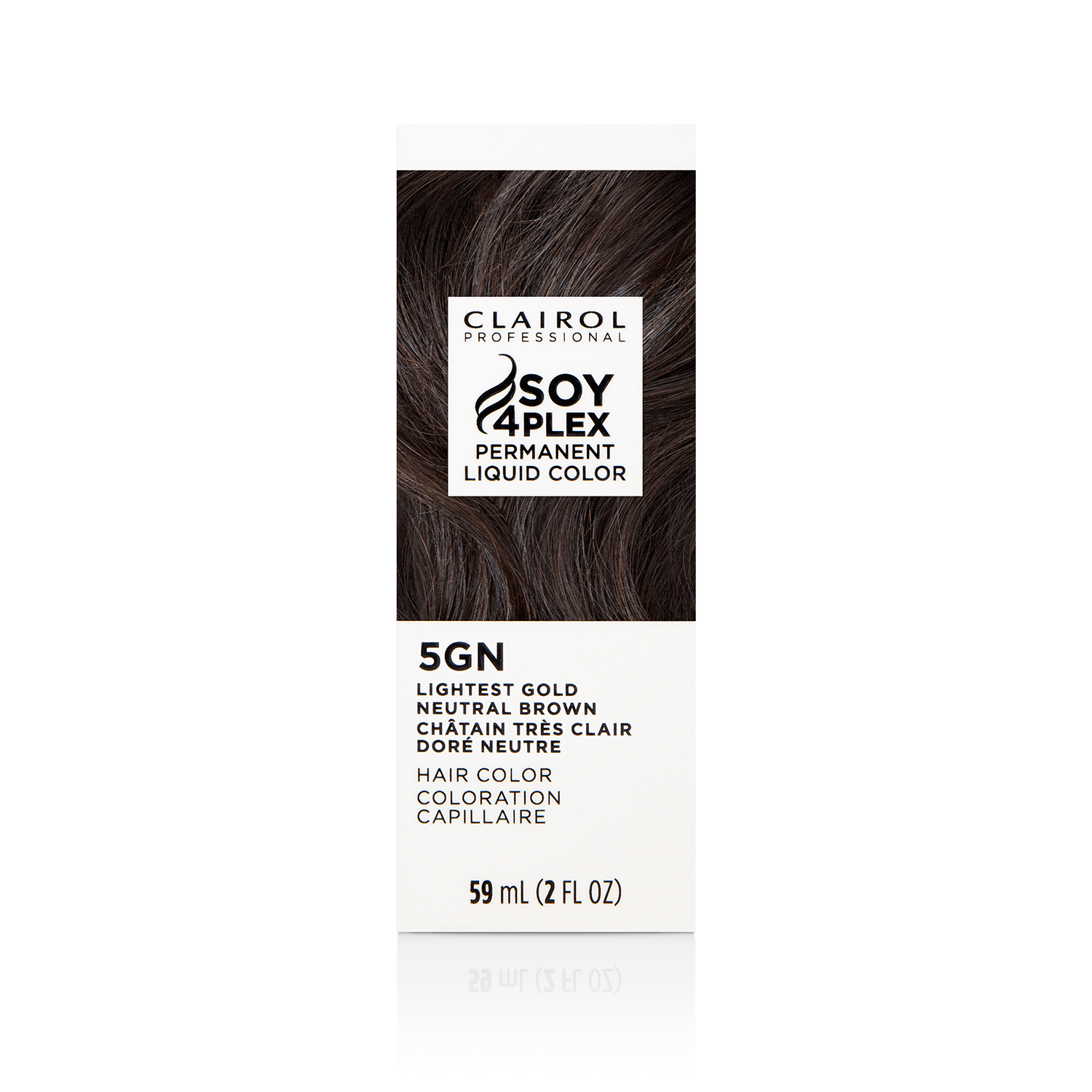 5WG Lightest Warm Gold Brown Demi Permanent Cream Hair Color