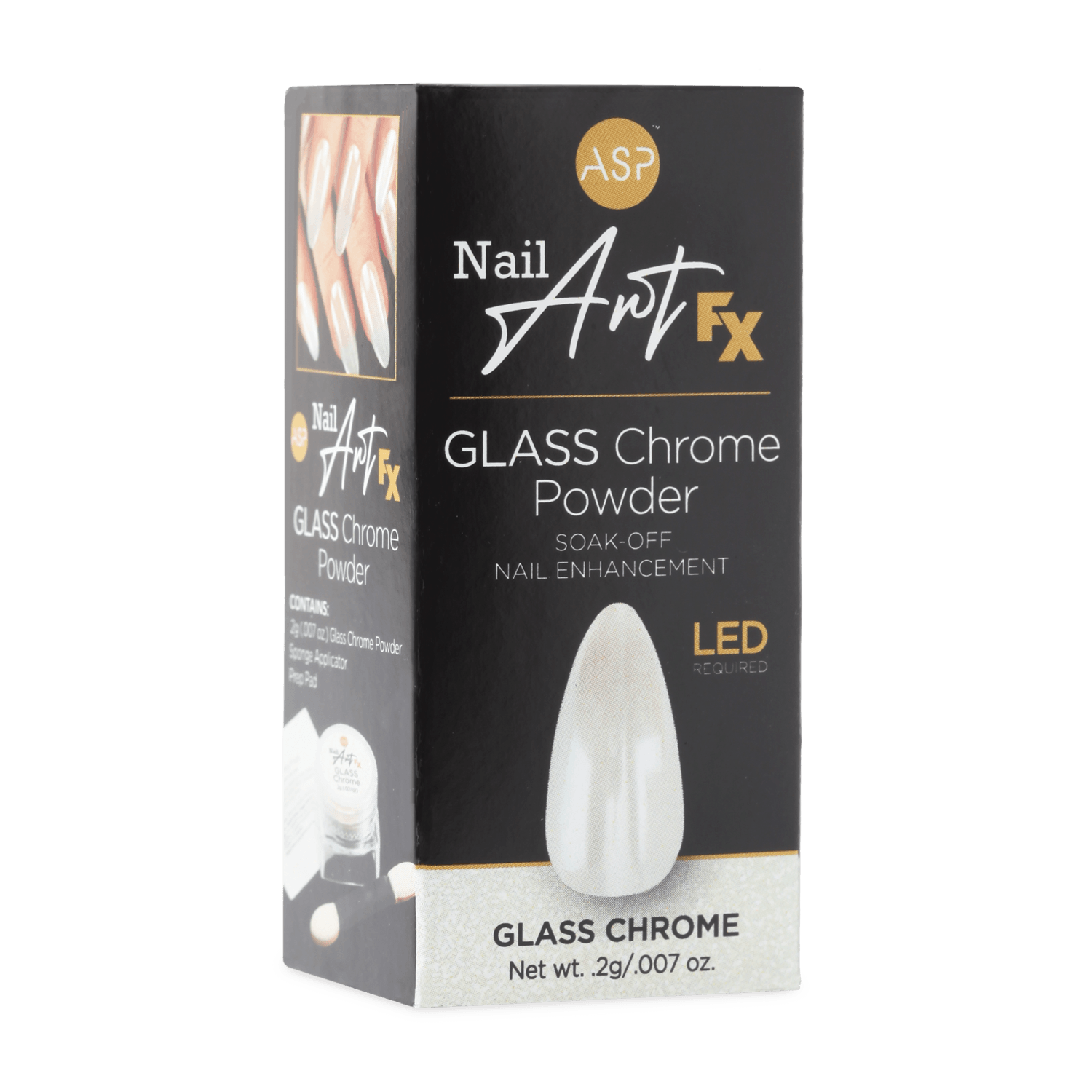 ASP Glass Chrome Powder Single