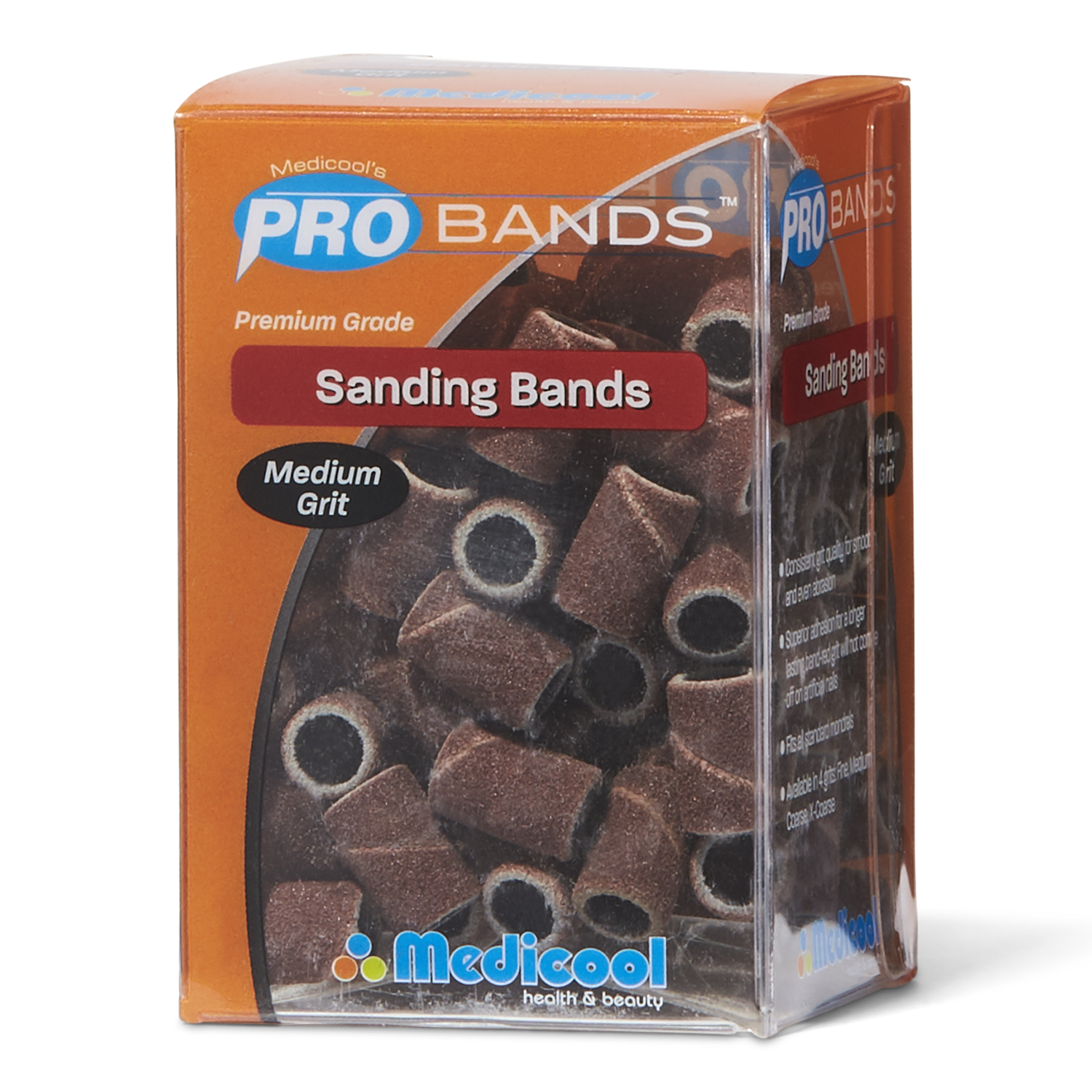 Medicool Pro Red Medium Sanding Bands Medium